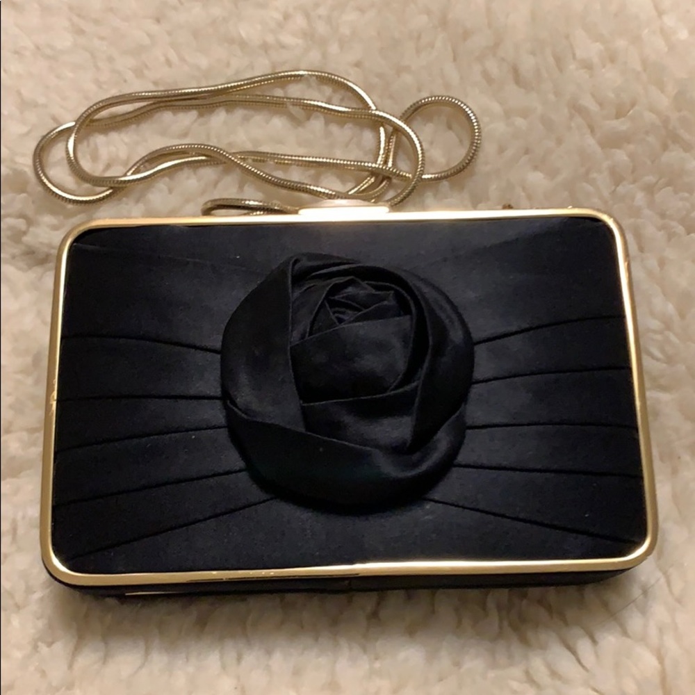 Womens Franchi Clutch Minaudiere Handbag Small